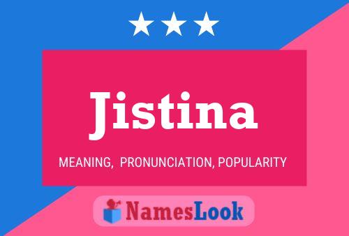 ملصق اسم Jistina