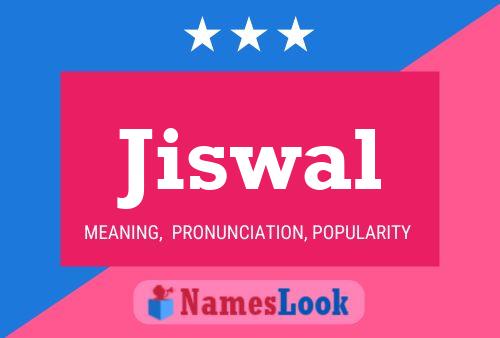 ملصق اسم Jiswal