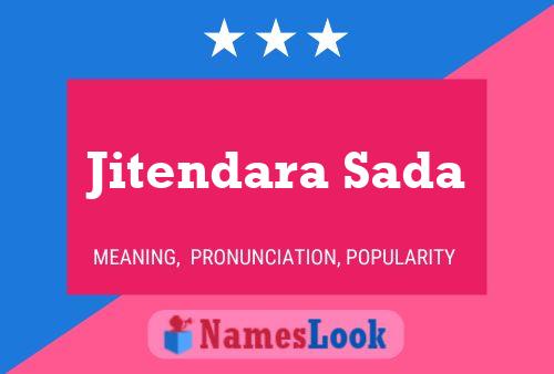 ملصق اسم Jitendara Sada