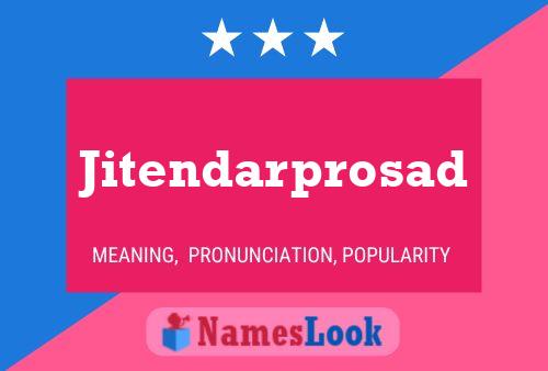 ملصق اسم Jitendarprosad