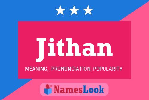 ملصق اسم Jithan