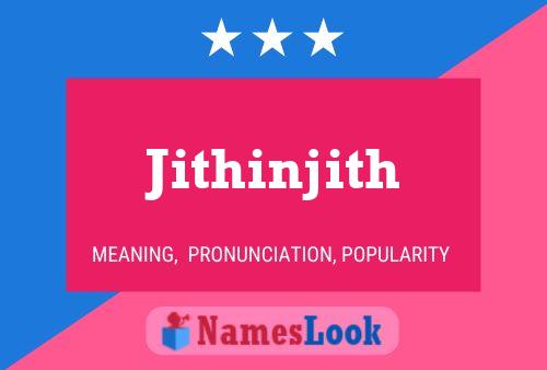 ملصق اسم Jithinjith