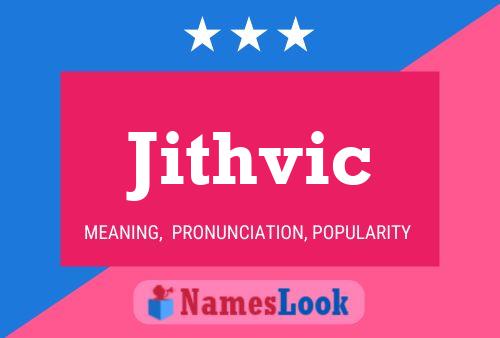 ملصق اسم Jithvic