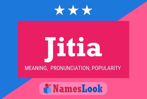 ملصق اسم Jitia