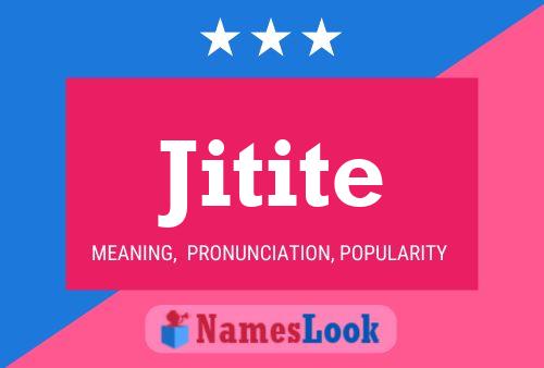 ملصق اسم Jitite