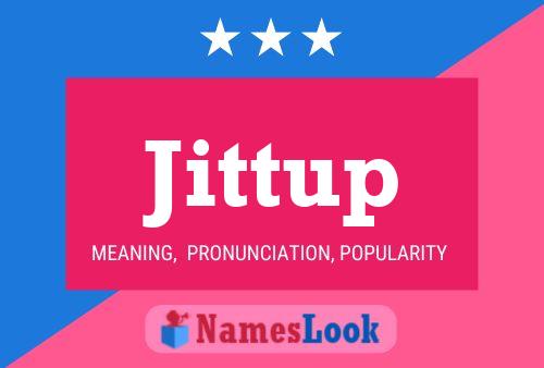 ملصق اسم Jittup