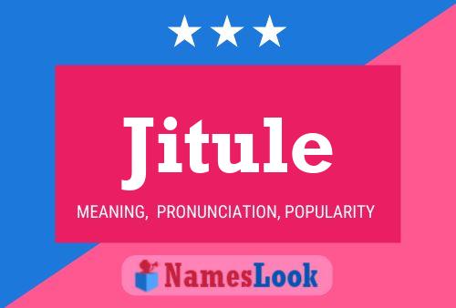 ملصق اسم Jitule