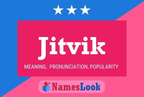 ملصق اسم Jitvik