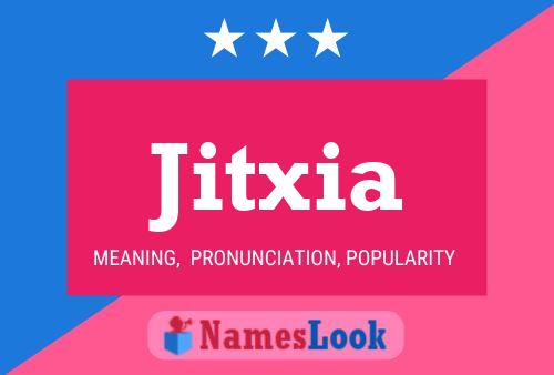 ملصق اسم Jitxia