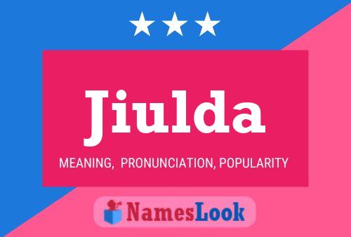 ملصق اسم Jiulda