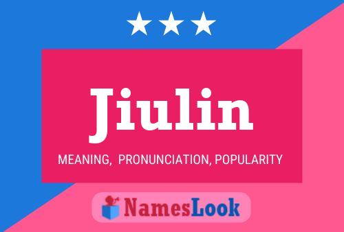 ملصق اسم Jiulin