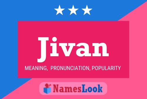 ملصق اسم Jivan