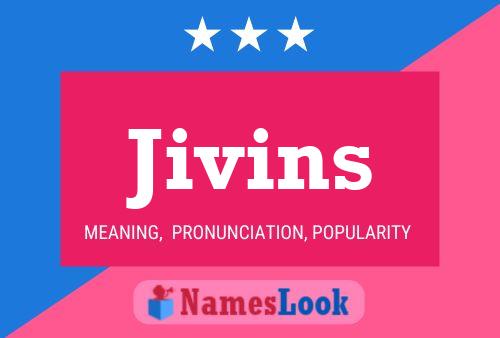 ملصق اسم Jivins