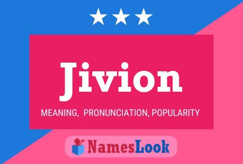 ملصق اسم Jivion