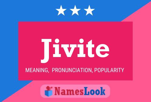 ملصق اسم Jivite