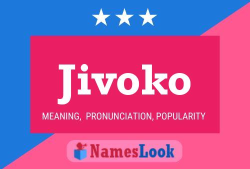 ملصق اسم Jivoko