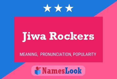 ملصق اسم Jiwa Rockers