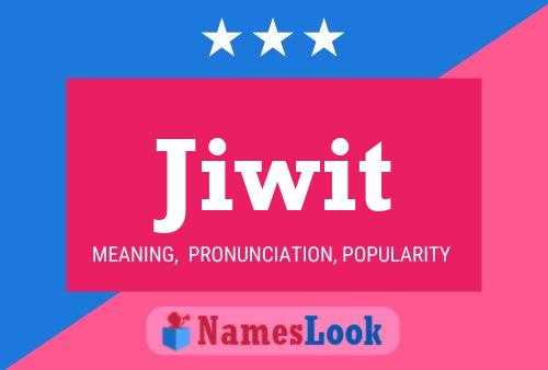 ملصق اسم Jiwit