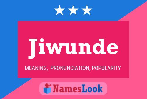 ملصق اسم Jiwunde