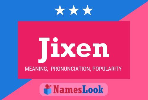 ملصق اسم Jixen