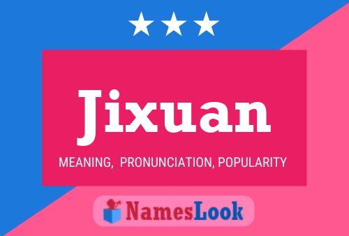 ملصق اسم Jixuan