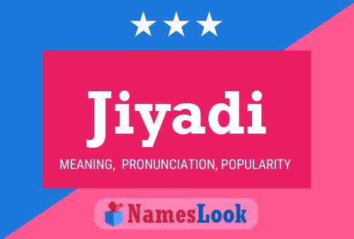 ملصق اسم Jiyadi