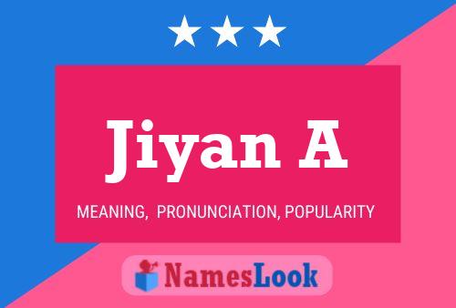 ملصق اسم Jiyan A