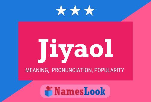 ملصق اسم Jiyaol