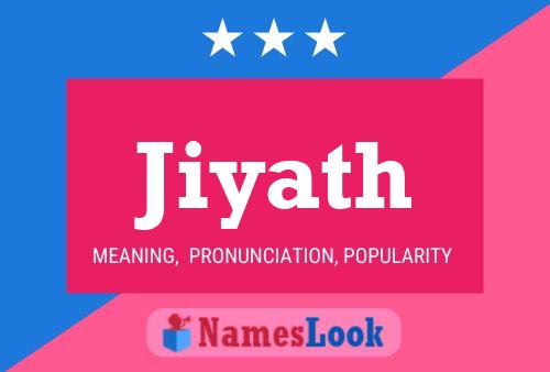 ملصق اسم Jiyath