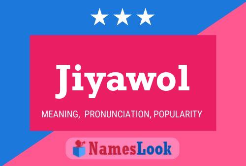 ملصق اسم Jiyawol