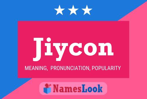 ملصق اسم Jiycon