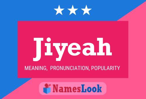 ملصق اسم Jiyeah