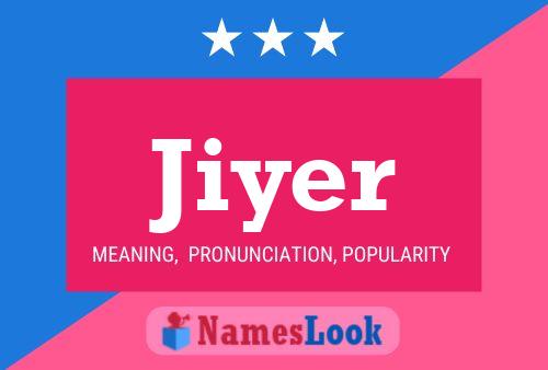 ملصق اسم Jiyer