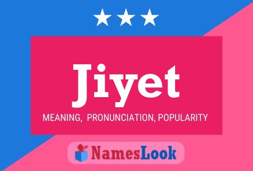 ملصق اسم Jiyet