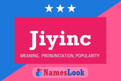 ملصق اسم Jiyinc