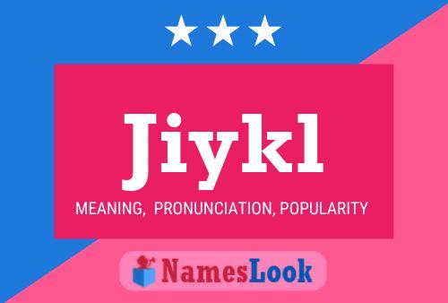 ملصق اسم Jiykl