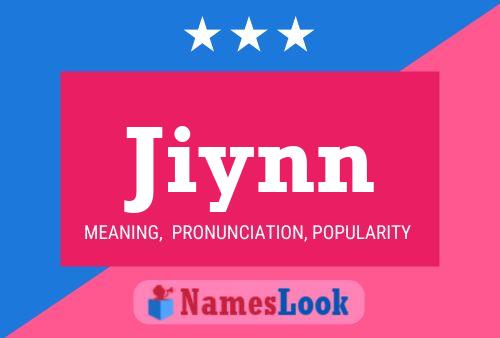 ملصق اسم Jiynn