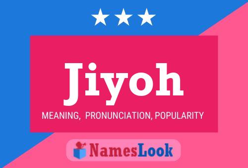 ملصق اسم Jiyoh