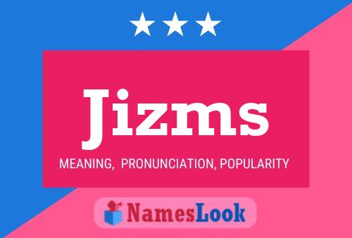 ملصق اسم Jizms