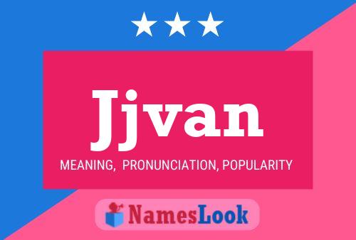 ملصق اسم Jjvan