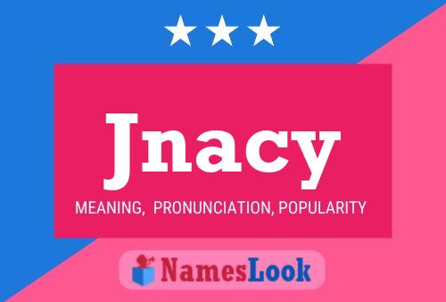 ملصق اسم Jnacy