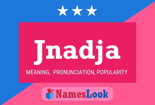 ملصق اسم Jnadja