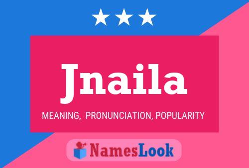 ملصق اسم Jnaila