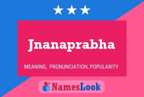 ملصق اسم Jnanaprabha