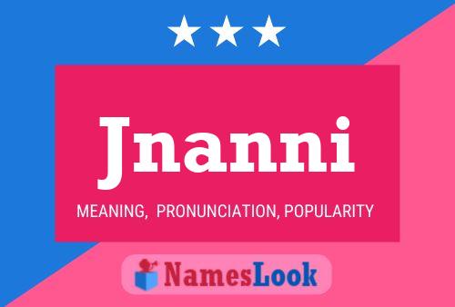 ملصق اسم Jnanni