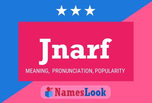 ملصق اسم Jnarf