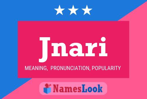 ملصق اسم Jnari