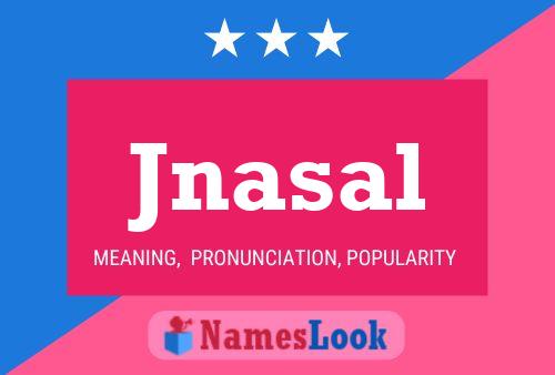 ملصق اسم Jnasal