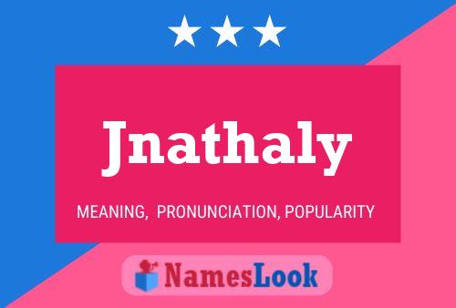 ملصق اسم Jnathaly