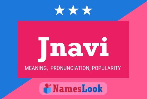 ملصق اسم Jnavi